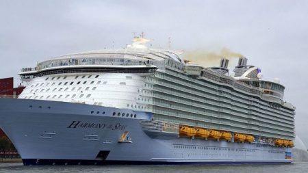 Une femme qui s’est mise sur la rambarde d’un navire pour pendre un selfie a été débarquée de la croisière