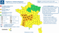 Tempête Amélie: 15 départements désormais en vigilance orange aux vents violents