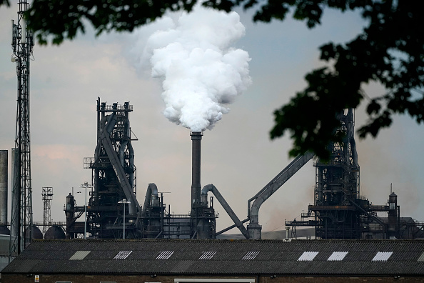 British Steel, numéro deux du secteur au Royaume-Uni derrière Tata Steel, a été contraint à la faillite en mai, faute de liquidités suffisantes et après le refus du gouvernement d'injecter de l'argent frais. (Photo : Christopher Furlong/Getty Images)