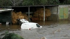 [En images] La tempête Fabien balaye le sud-ouest et la Corse, 110.000 foyers sans électricité
