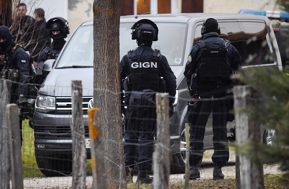 Le Groupe d'intervention de la gendarmerie nationale (GIGN). (Photo : MEHDI FEDOUACH/AFP via Getty Images)