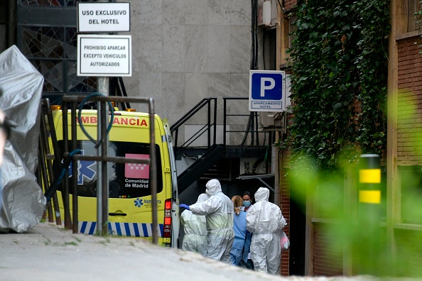 Coronavirus de Wuhan : l'Espagne dépasse la barre des 1 000 morts.(Photo : GABRIEL BOUYS/AFP via Getty Images)