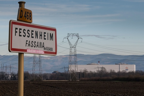 Fessenheim. La plus ancienne centrale de France va éteindre ses réacteurs pour toujours. (Photo : SEBASTIEN BOZON/AFP via Getty Images)