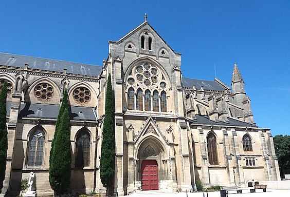 Église Saint-Baudile À Nîmes. (Photo : crédit wikimedia/Romainbehard)