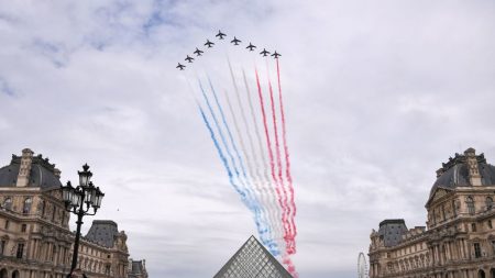 [En images] Une cérémonie du 14 juillet version Covid, honneur aux armées et aux soignants