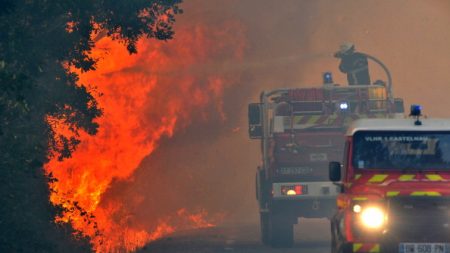 Feux de forêt en Gironde : près de 250 hectares détruits et un camion de pompier brûlé
