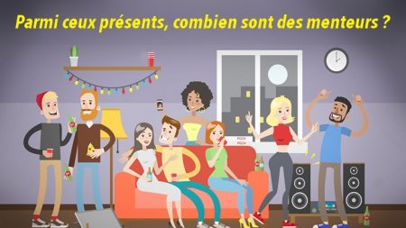 Énigme logique « impossible » : Pouvez-vous dire combien de menteurs sont présents à la fête?