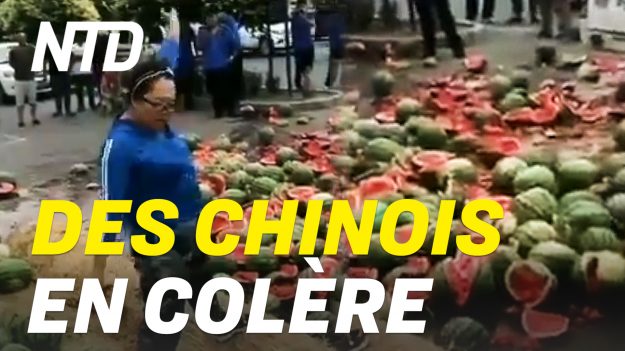 Regards sur la Chine (12 août): des Chinois détruisent les pastèques pour protester