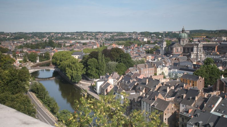 Namur et la Sambre (BRUNO FAHY/AFP via Getty Images)