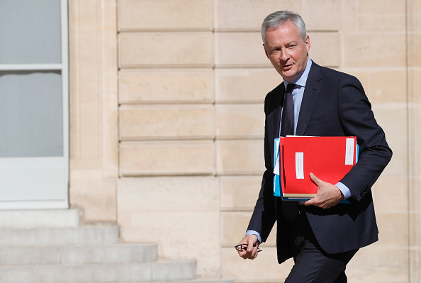 Le ministre de l'Économie  Bruno Le Maire. (Photo : GEOFFROY VAN DER HASSELT/AFP via Getty Images)