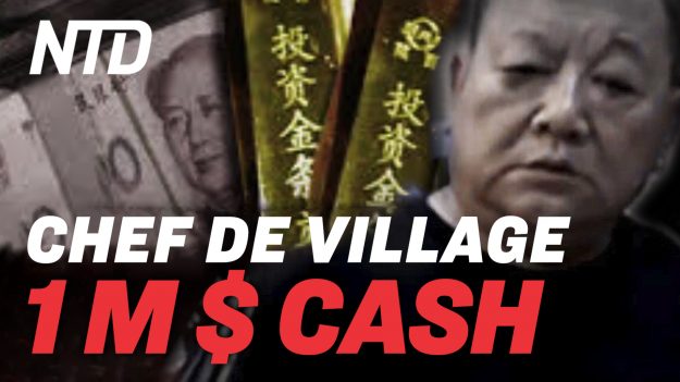 Focus sur la Chine (23 septembre) : 1 million de dollars retrouvé chez un chef de village