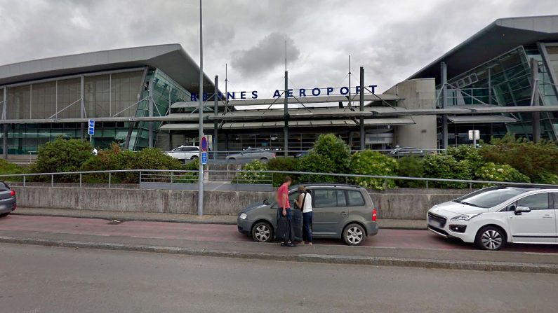 Aéroport de Rennes - Google maps