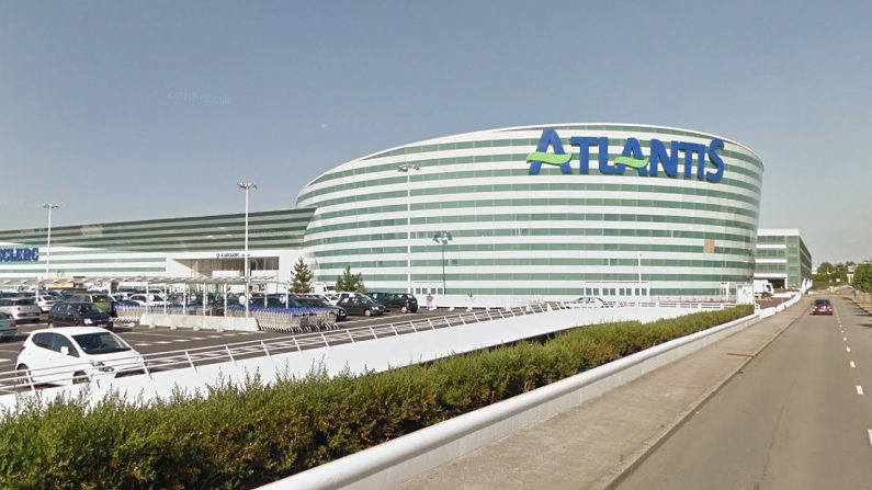 Centre commercial Atlantis à Saint-Herblain (Google Maps)