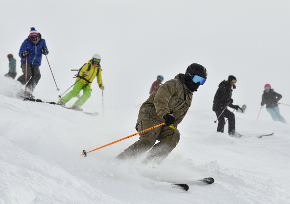 Réouverture probable  des stations de ski le 7 janvier 2021. (Photo : PHILIPPE DESMAZES/AFP via Getty Images)