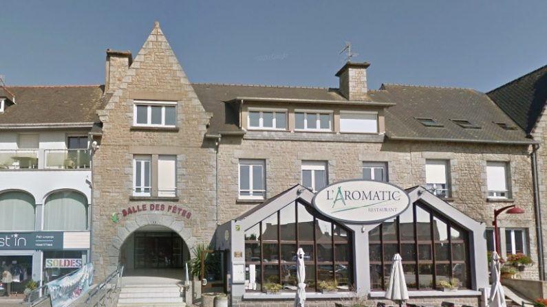 La salle des fêtes de Ploeuc-L'Hermitage (Côtes-d'Armor) (Crédit : Capture d'écran/Google Maps)