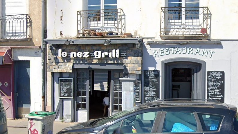 'Le Nez Grillé' devenu 'Le Nez Grill' à Nantes - Google maps