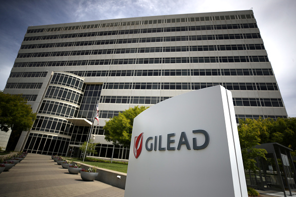 Le siège de Gilead Sciences à Foster City, Californie.  (Justin Sullivan/Getty Images)