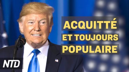 Trump acquitté et toujours populaire selon un sondage