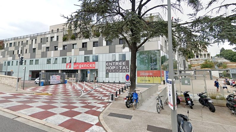 Centre hospitalier Pasteur à Nice (Google Maps)