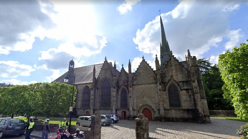 L'église Saint-Sulpice à Fougères (Ille-et-Vilaine). (Capture d'écran/Google Maps)