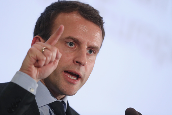 Le président français Emmanuel Macron  (Sean Gallup/Getty Images)