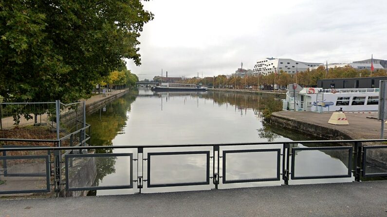 Canal rue Henri Bazin à Nancy (Google Maps)