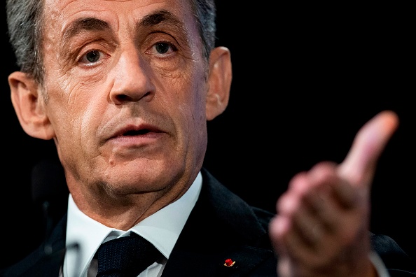 L'ex-Président Nicolas Sarkozy.     (Photo : THOMAS SAMSON/AFP via Getty Images)