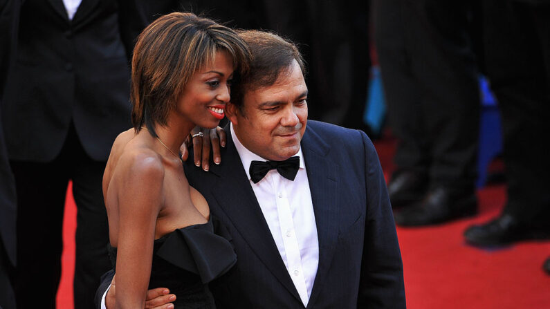 Didier Bourdon  accompagné de son épouse lors du festival de Cannes en 2009 (CRÉDIT PHOTO Francois Durand/Getty Images)