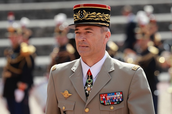 Le nouveau chef d’état-major des armées, Thierry Burkhard. (LUDOVIC MARIN/POOL/AFP via Getty Images)