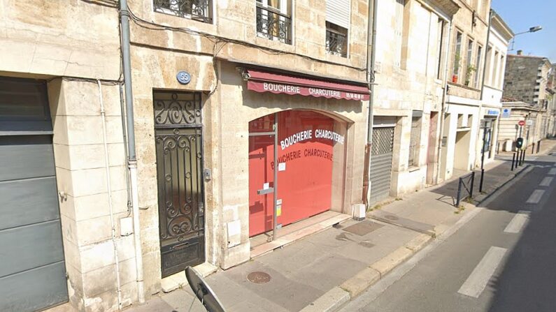 La Boucherie Paulin - rue Paulin à Bordeaux (Google Maps)