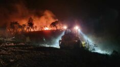 Incendie dans le Var : les images qui montrent la terrible avancée des flammes