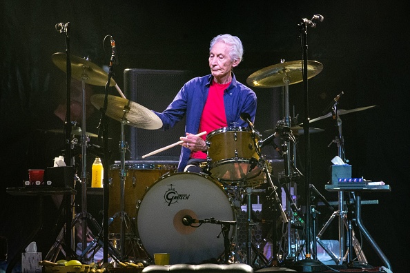 Le batteur des Rolling Stones, Charlie Watts, sur scène lors de leur tournée "No Filter" au NRG Stadium, le 27 juillet 2019 à Houston, au Texas .  (Photo : SUZANNE CORDEIRO/AFP via Getty Images)