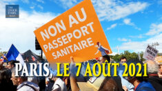 Quatrième vague de manifestants contre le passe sanitaire à Paris