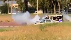 Un fourgon de police attaqué à Corbeil-Essonne (vidéo)