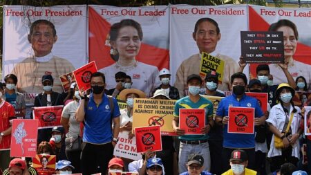 A son procès, l’ex-chef de l’Etat birman raconte les premières heures du coup d’Etat