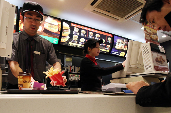 McDonald's au Japon a déclaré le 16 décembre qu'il devait rationner les frites. Photo par  TSUNO/AFP via Getty Images.