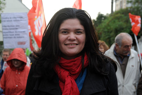 Raquel Garrido, élue locale LFI à la mairie de Bagnolet  (JEAN-FRANCOIS MONIER/AFP via Getty Images)