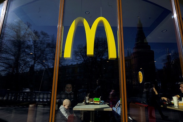 McDonald's dans le centre de Moscou, le 9 mars 2022. (Photo : -/AFP via Getty Images)
