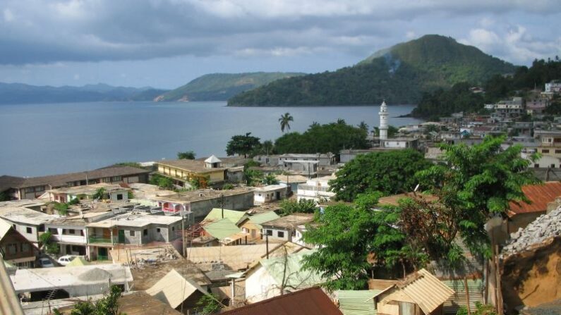 La ville de Sada à Mayotte. (Crédit : 	Christophe Laborderie)
