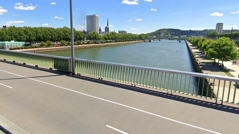Vue du pont Guillaume-le-Conquérant à Rouen - Google maps
