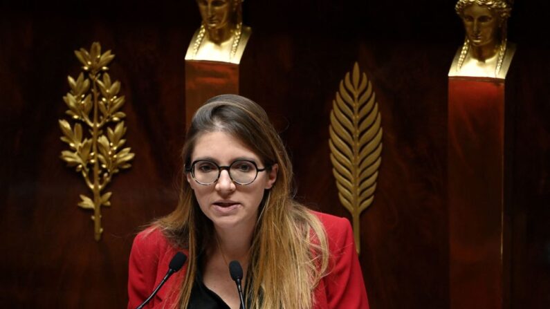 Aurore Bergé, présidente du groupe Renaissance à l’Assemblée nationale.(Photo : ALAIN JOCARD/AFP via Getty Images)