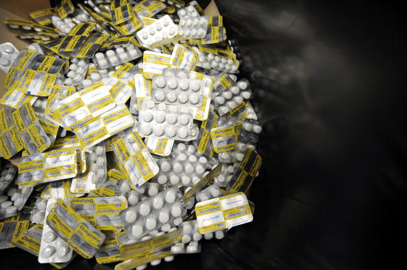 Des pilules de Doliprane, un médicament français en vente libre contenant du paracétamol.  (MYCHELE DANIAU/AFP via Getty Images)