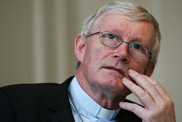 Mgr Jean Pierre Grallet, le 24 avril 2007 à Strasbourg. (Photo FREDERICK FLORIN/AFP via Getty Images)