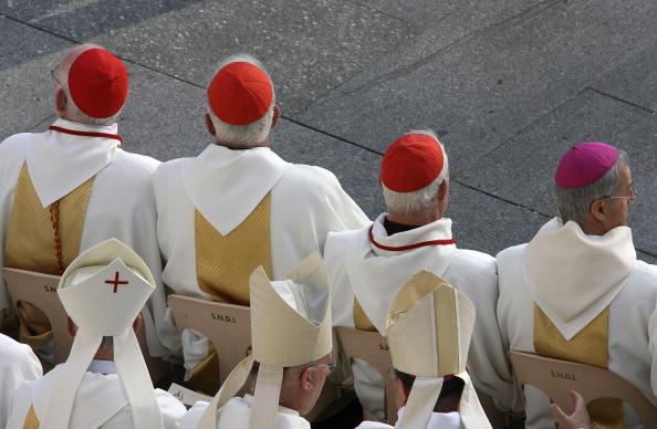 Évêques de France à Lourdes.  (Photo : Pascal Parrot/Getty Images)