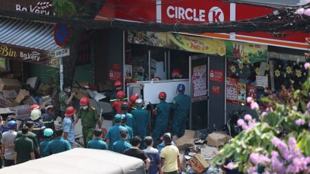 Vietnam: une jeune fille meurt dans l’effondrement d’un magasin