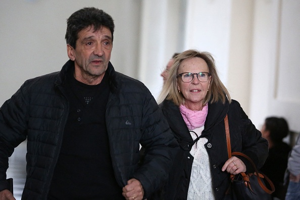 Les parents de Julie Douib. (Photo : PASCAL POCHARD-CASABIANCA/AFP via Getty Images)