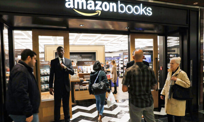 Librairie Amazon Books à New York, le 25 mai 2017 (Spencer Platt/Getty Images)