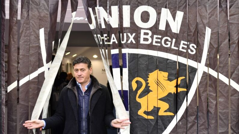 Laurent Marti, président de Bordeaux-Begles. (Photo credit should read NICOLAS TUCAT/AFP via Getty Images)