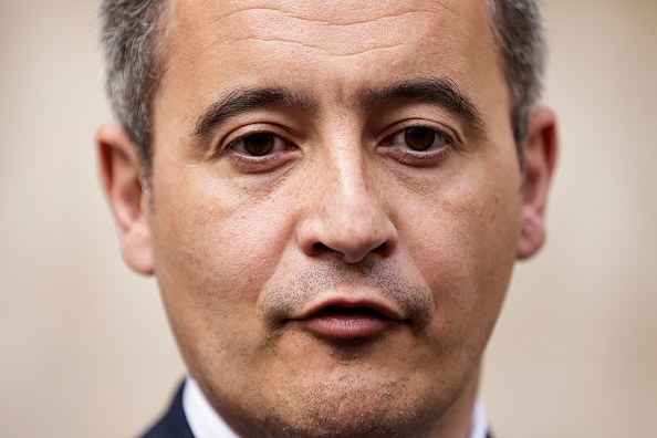 Le ministre de l'Intérieur Gérald Darmanin. (SAMEER AL-DOUMY/AFP via Getty Images)