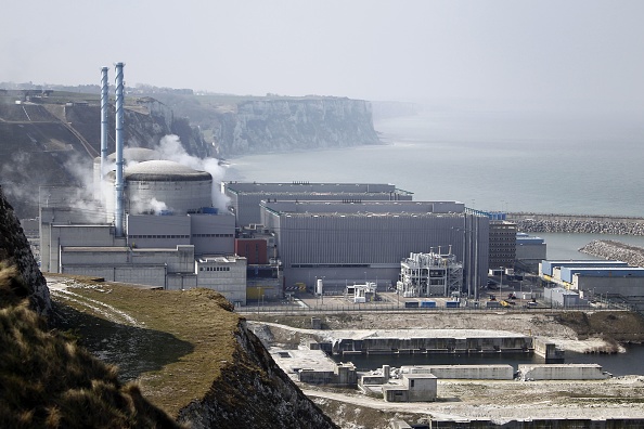 La centrale nucléaire de Penly (Seine-Maritime). (CHARLY TRIBALLEAU/AFP via Getty Images)